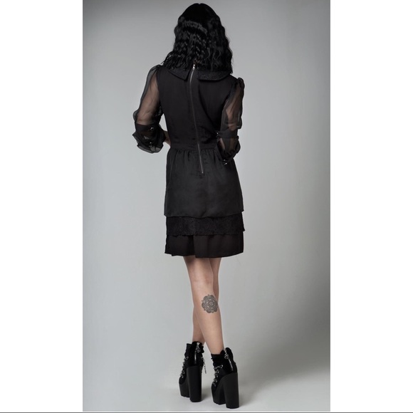 Dolls Kill Sceptic Gossimer dress - Picture 3 of 8